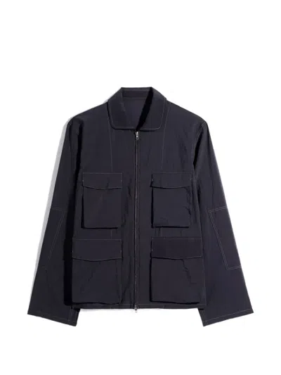 Lemaire Pocket Zip Jacket In Black