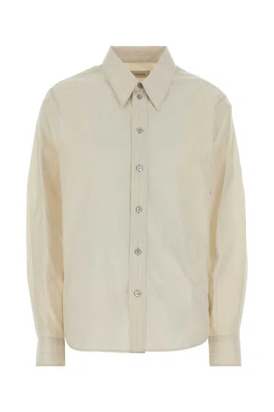 Lemaire White Regular Solid Shirt
