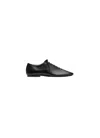 Lemaire Pointed Toe Black Leather Mules In Multi