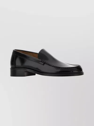 LEMAIRE POLISHED LEATHER SLIP-ON SHOES