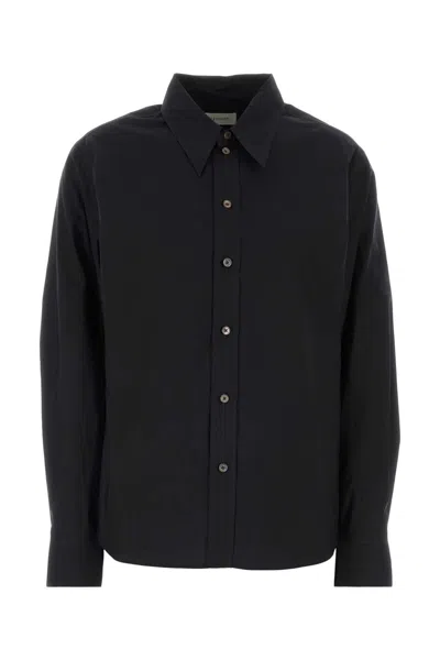 Lemaire Poplin Shirt For Women In Black