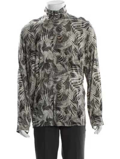 Pre-owned Lemaire Printed Windbreaker In Multi