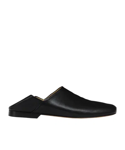Lemaire Pull-on Flat Shoes In Black