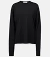 Lemaire Pullover Aus Einem Wollgemisch In Schwarz