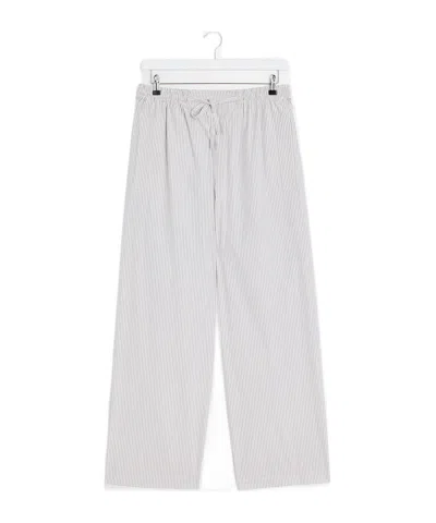 Lemaire Pyjama Pants In Opal/taupe/black