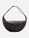 Lemaire Quiver Clip Bag In Brown
