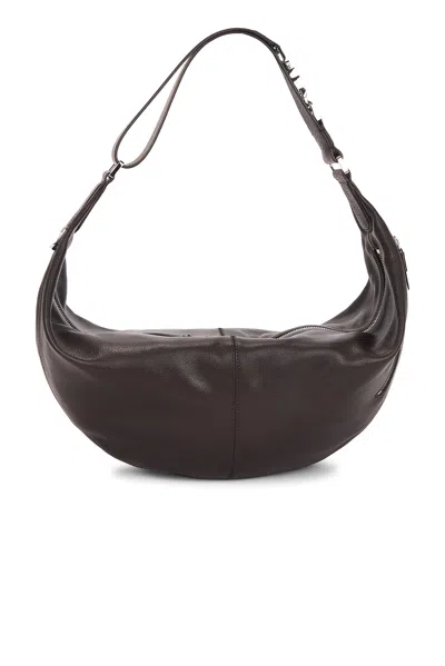 Lemaire Quiver Clip Bag In Brown
