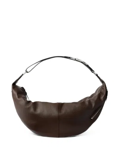 Lemaire Quiver Clip Tasche Aus Leder In Brown