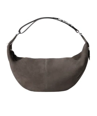 Lemaire Quiver Clip Shoulder Bag In Brown