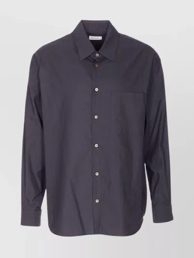 LEMAIRE REGULAR FIT BUTTON-DOWN SHIRT FRONT POCKET