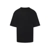 Lemaire Boxy Short Sleeves T-shirt Men In Black