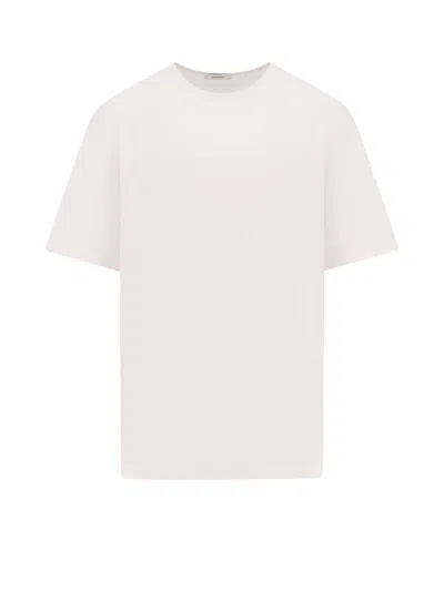 Lemaire Relaxed Fit Cotton T-shirt In Nude & Neutrals