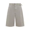 Lemaire Relaxed-fit Shorts With Belted Waist