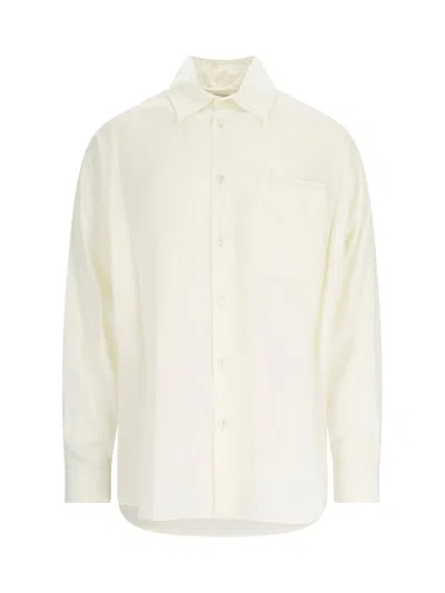 Lemaire 'relaxed' Shirt In White