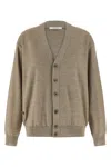 Lemaire 'relaxed Twisted' Cardigan In Brown