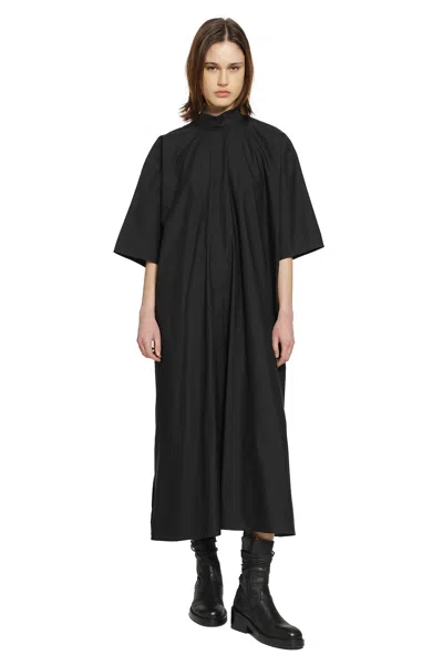 Lemaire Reversible Tube Dress In Black