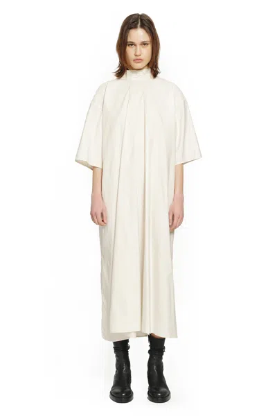 Lemaire Reversible Tube Dress In White