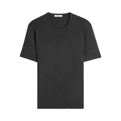 Pre-owned Lemaire Rib T-shirt 'squid Ink' | Black | Women's Size S
