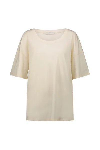 Lemaire Rib T-shirt Clothing In White
