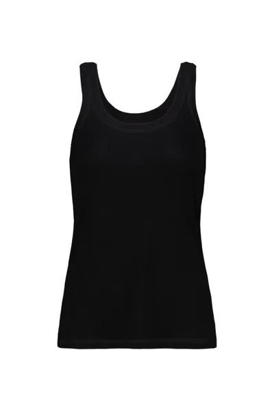 Lemaire Rib Tank Top Clothing In Black