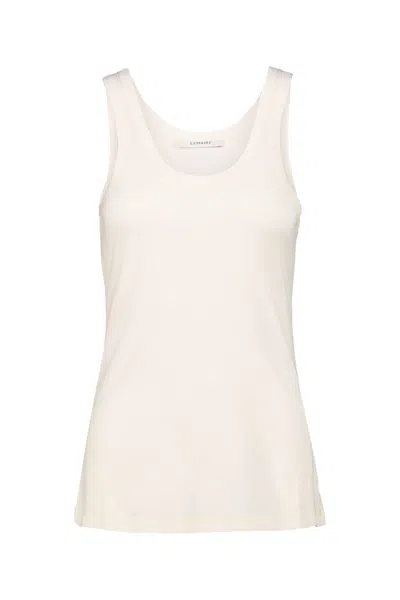 Lemaire Rib Tank Top In Pink