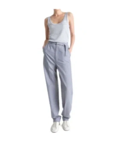 Lemaire Rib U-neck Vest In Gray
