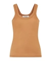 Lemaire Ribbed Cotton Tank Top