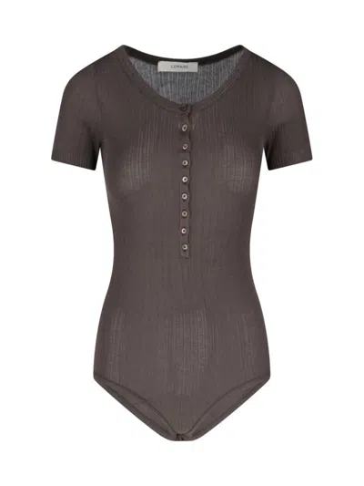 LEMAIRE RIBBED BODYSUIT