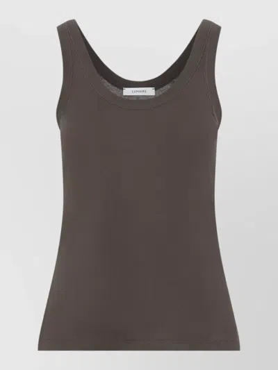 Lemaire Ribbed Cotton Tank Top