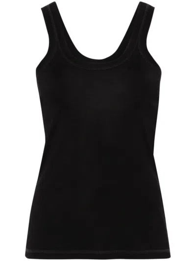 LEMAIRE RIBBED COTTON TOP