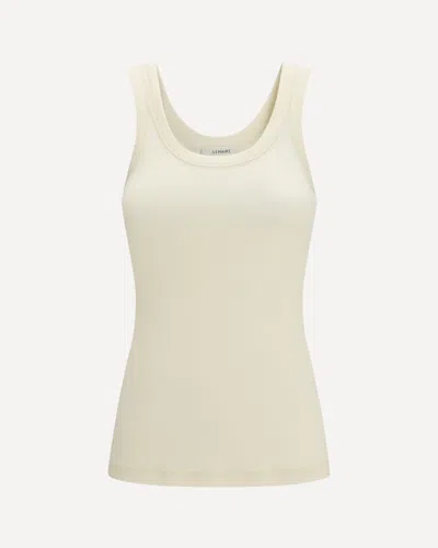 Lemaire Cotton-jersey Tank In Neutral