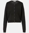 Lemaire Crew Neck Knitwear Long Sleeve Ribbed Style In Brown