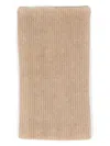 Lemaire Ribbed-knit Snood In Neutrals