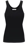 LEMAIRE LEMAIRE RIBBED SLEEVELESS TOP WITH