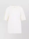 Lemaire Short-sleeved T-shirt In White
