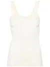 Lemaire Nahtloses Geripptes Tanktop