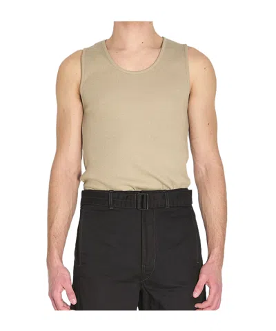 Lemaire Ribbed Tank Top In Multi