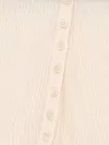 Lemaire Seamless Viscose Blend Ribbed Top In Light Powder