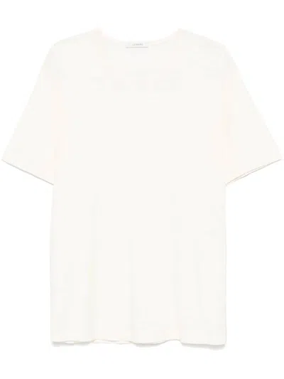 LEMAIRE RIBBED U-NECK T-SHIRT