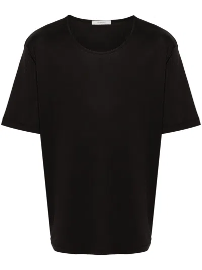 LEMAIRE RIBBED U-NECK T-SHIRT