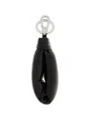 Lemaire Ring Loop Keyring In Black