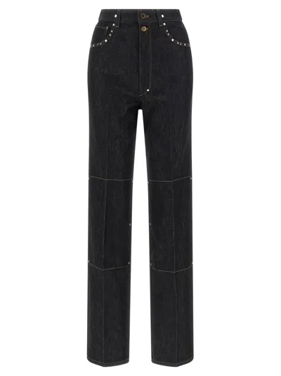 Lemaire Rivet Jeans In Black
