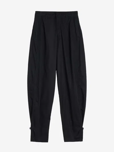 LEMAIRE LEMAIRE SATIN VOLUME PANTS