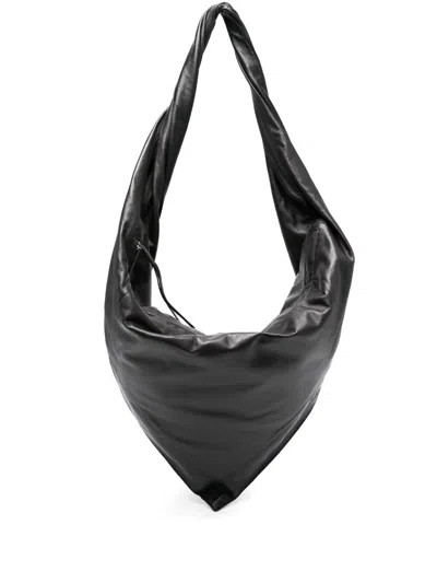 Lemaire Scarf Bag In Black