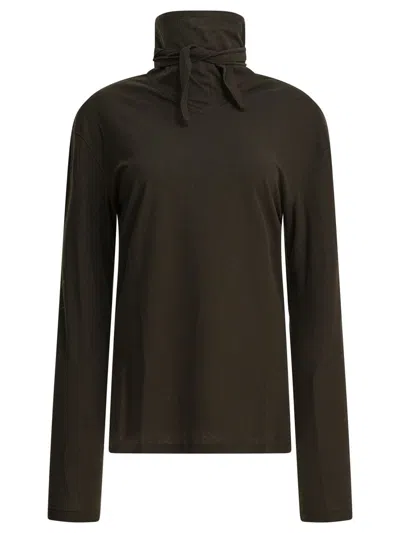 LEMAIRE LEMAIRE SCARF NECK BLOUSE