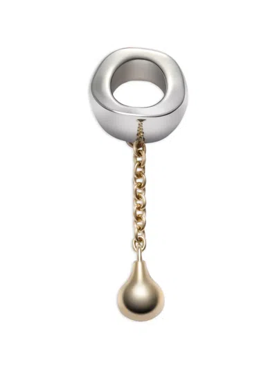 Lemaire Scarf Ornament In Brass In Metallic