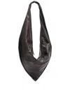Lemaire Small Scarf Shoulder Accessory In Black