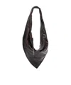Lemaire Small Scarf Shoulder Accessory In Black