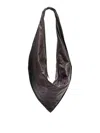 Lemaire Scarf Shoulder Bag In Black