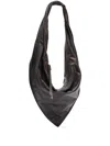 Lemaire Small Scarf Shoulder Accessory In Black
